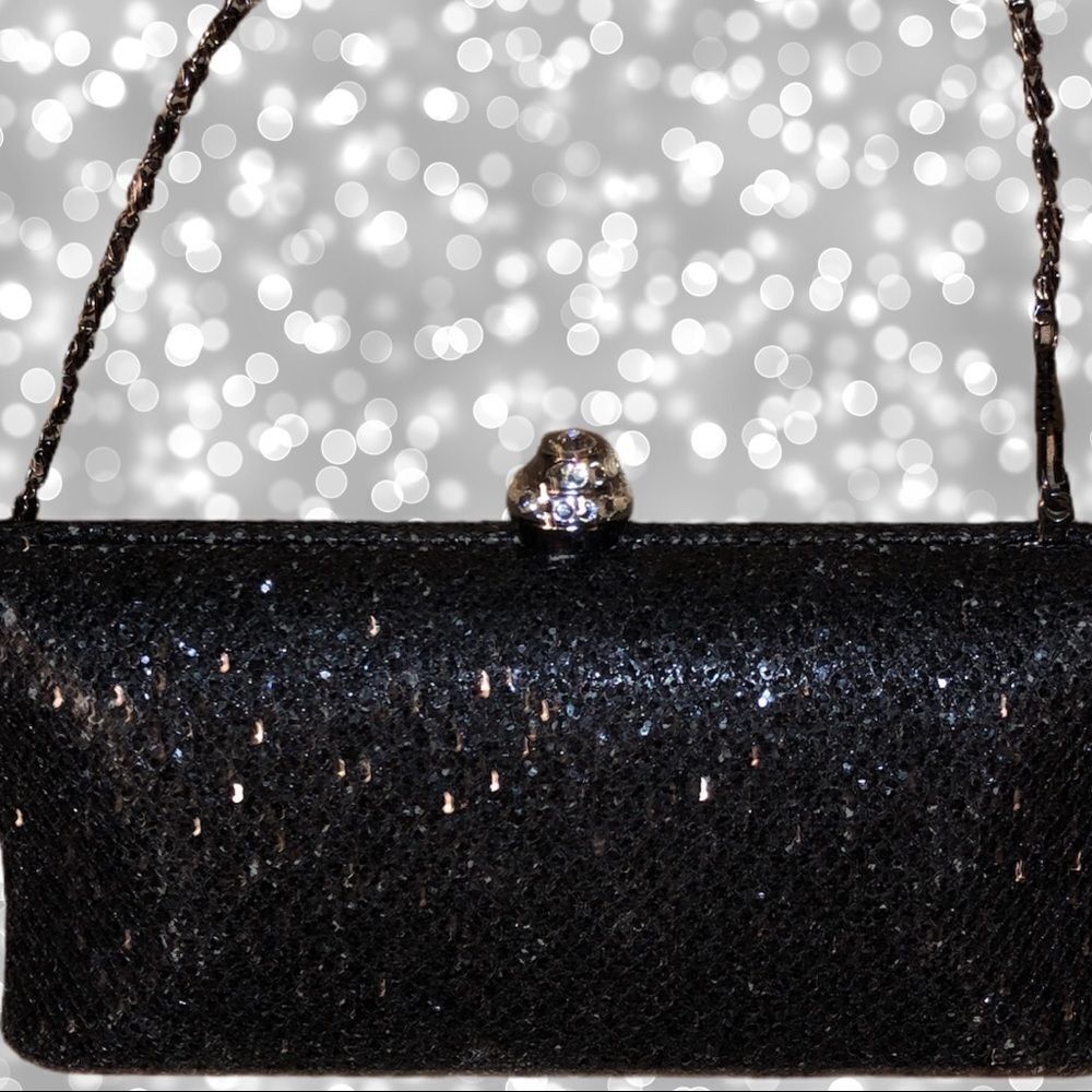 Beautiful JNB brand  hard shell evening bag